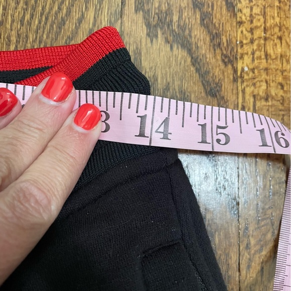 Insane OG Black Sweatpants Embrodiered Red Trim Size Small - Picture 7 of 11